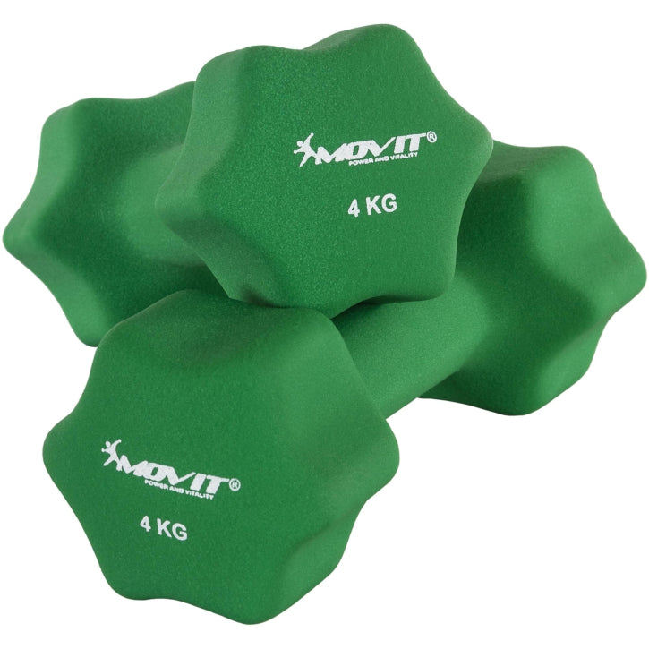 Set de Mancuernas de Neopreno Coloridas 1 kg - 10 kg - Gorilla Sports ES