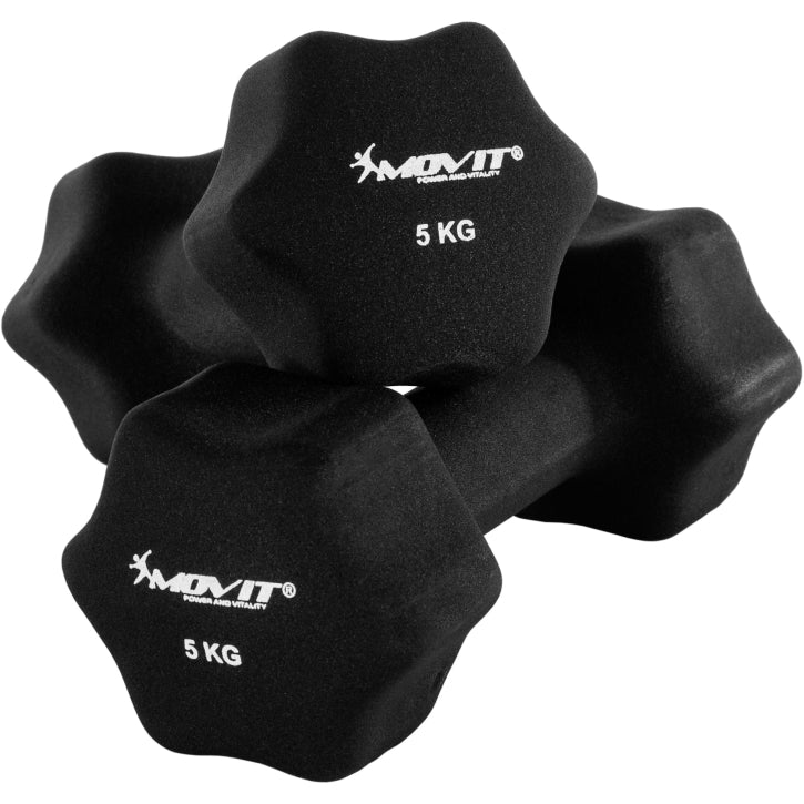 Set de Mancuernas de Neopreno Coloridas 1 kg - 10 kg - Gorilla Sports ES