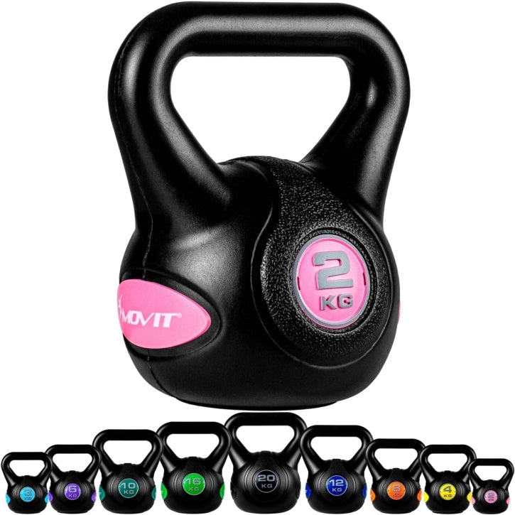 Kettlebell de Plástico 2 kg - 16 kg - Gorilla Sports ES