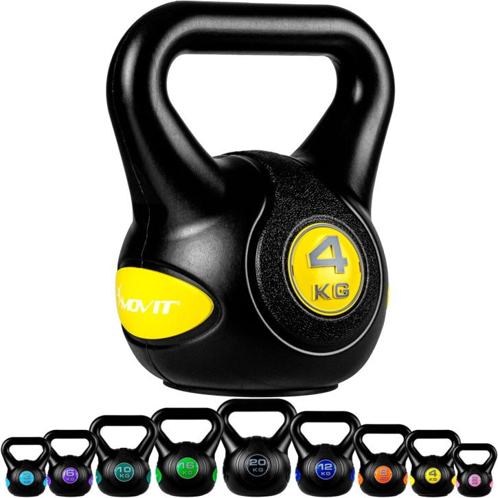 Kettlebell de Plástico 2 kg - 16 kg - Gorilla Sports ES