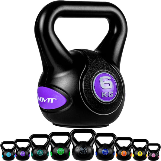 Kettlebell de Plástico 2 kg - 16 kg - Gorilla Sports ES