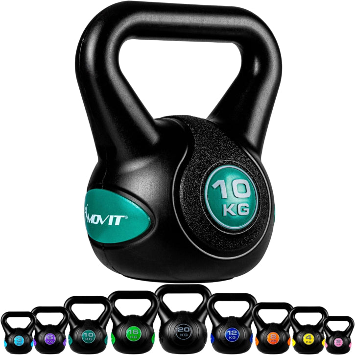 Kettlebell de Plástico 2 kg - 16 kg - Gorilla Sports ES