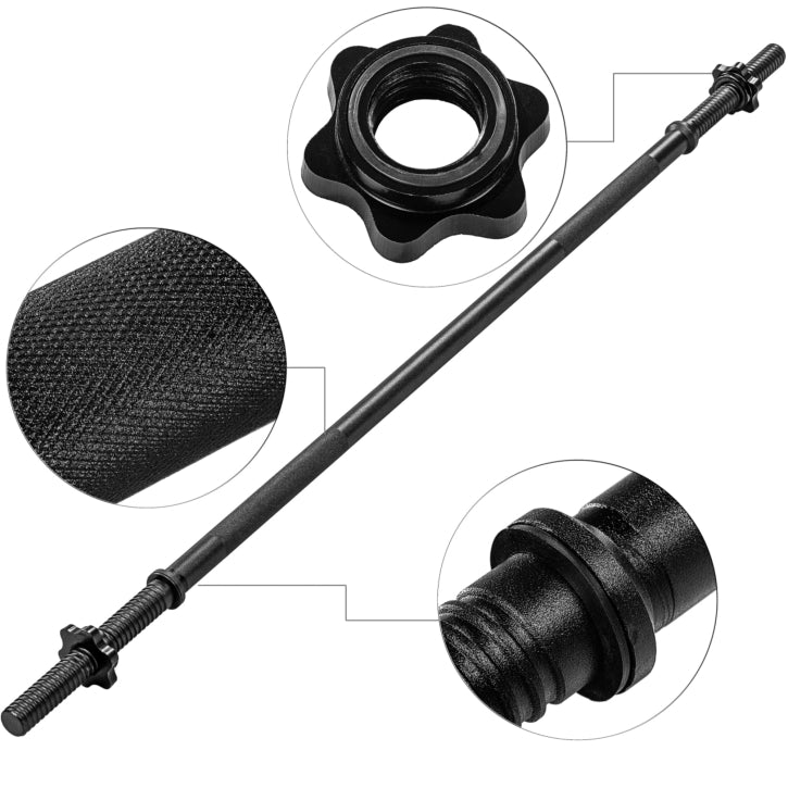 Barra de Pesas 120 cm - 200 cm - Gorilla Sports ES