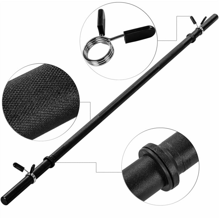 Barra de Pesas 120 cm - 200 cm - Gorilla Sports ES
