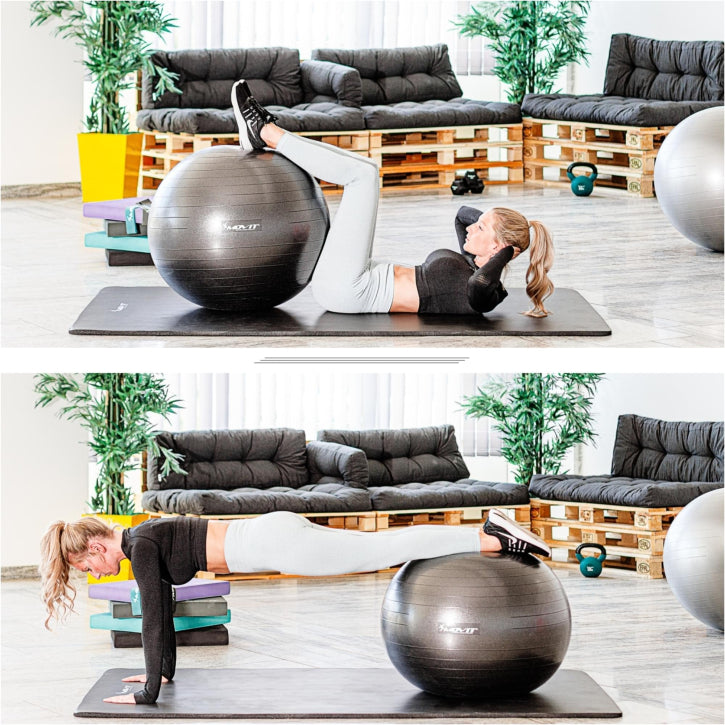 Pelota de Pilates con Bomba - Gorilla Sports ES
