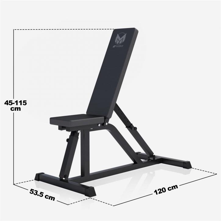 Banco Multifunción Inclinado E-Series - Gorilla Sports ES