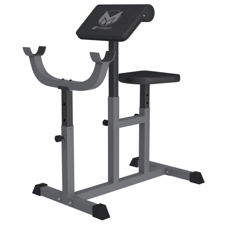 Banco de Musculación con Curl Predicador E-Series - Gorilla Sports ES