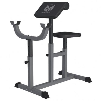 Banco de Musculación con Curl Predicador E-Series - Gorilla Sports ES