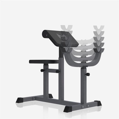 Banco de Musculación con Curl Predicador E-Series - Gorilla Sports ES