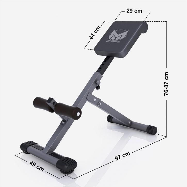 Banco de Hiperextensión Plegable E-Series - Gorilla Sports ES