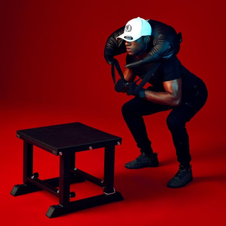 Cajón de Salto Pliométrico Ajustable - Gorilla Sports ES