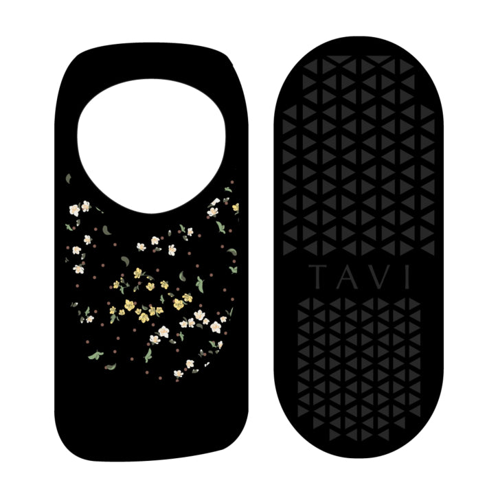 Calcetines Grip Maddie Ebony Flourish - Gorilla Sports ES