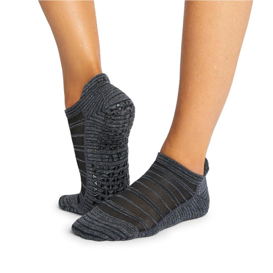 Calcetines Grip Savvy Breeze Chrcol Melange - Gorilla Sports ES