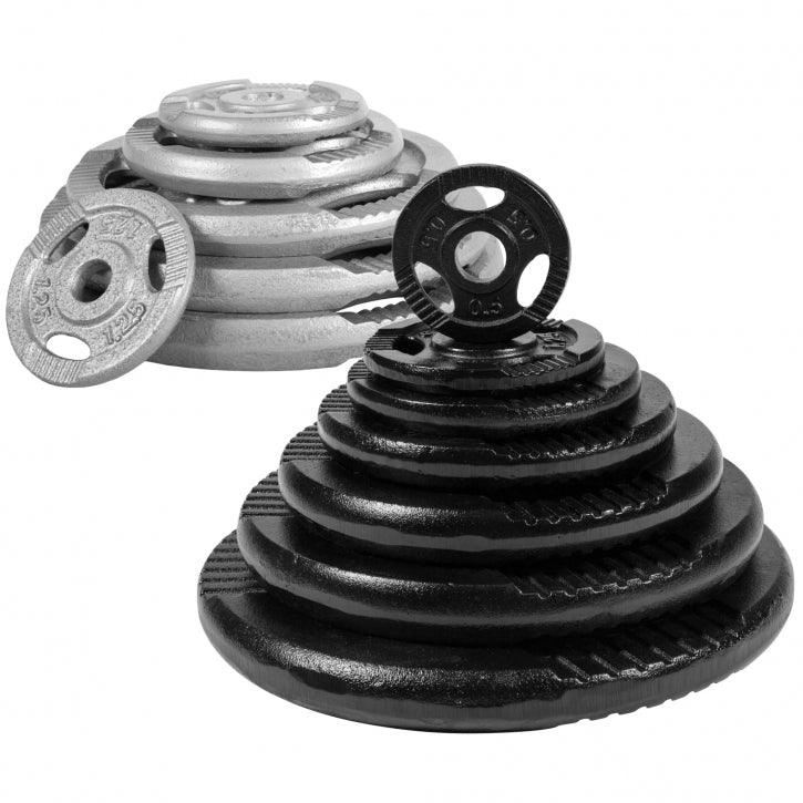Juego de Disco de Pesas con Agarre 0,5 kg - 20 kg - Gorilla Sports ES