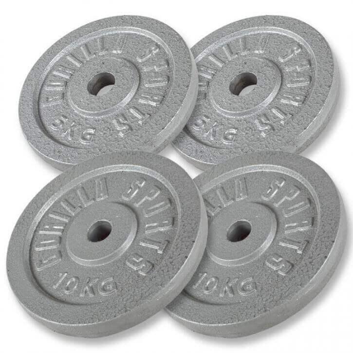 Set Banco con Curl Predicador y Barra de Curl con Discos de Hierro Fundido - Gorilla Sports ES