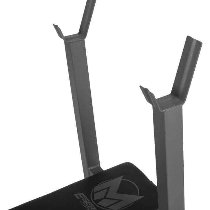Banco Plano de Musculación con Soporte para Barra E-Series - Gorilla Sports ES
