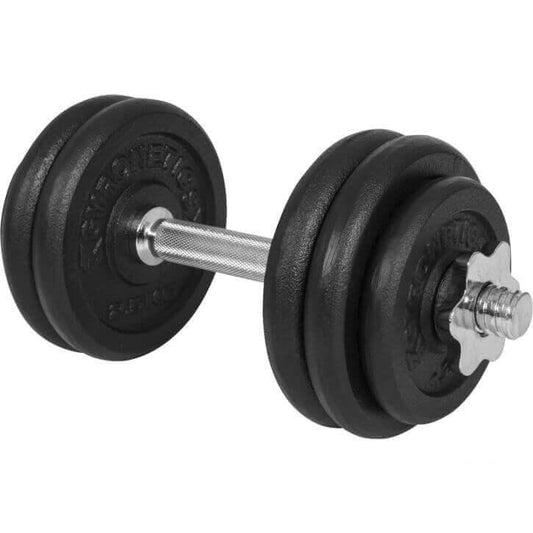 Set de Mancuernas 25 mm de Hierro Fundido E-Series 15 - 30 kg - Gorilla Sports ES
