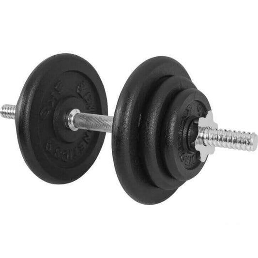 Set de Mancuernas 25 mm de Hierro Fundido E-Series 15 - 30 kg - Gorilla Sports ES