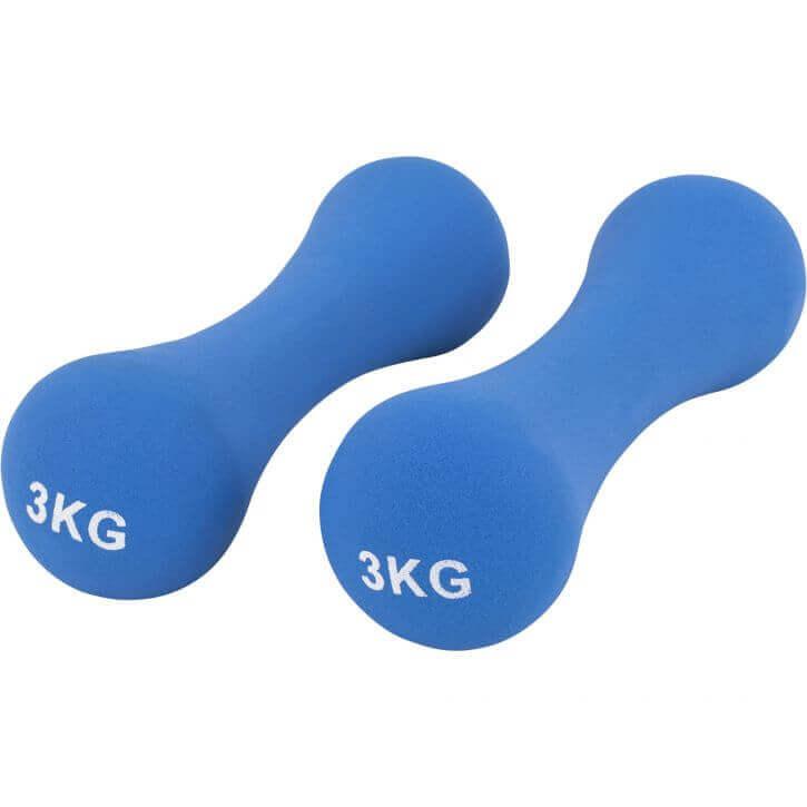 Set de Mancuernas Ergonómicas con Soporte - Gorilla Sports ES