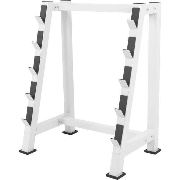 Soporte para Barras y Discos de Pesas con 5 estantes - Gorilla Sports ES
