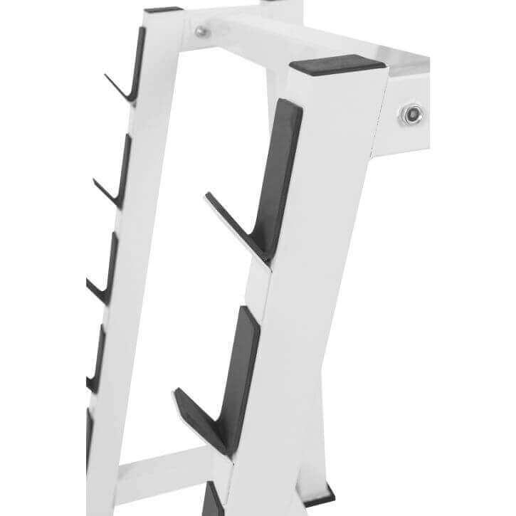 Soporte para Barras y Discos de Pesas con 5 estantes - Gorilla Sports ES