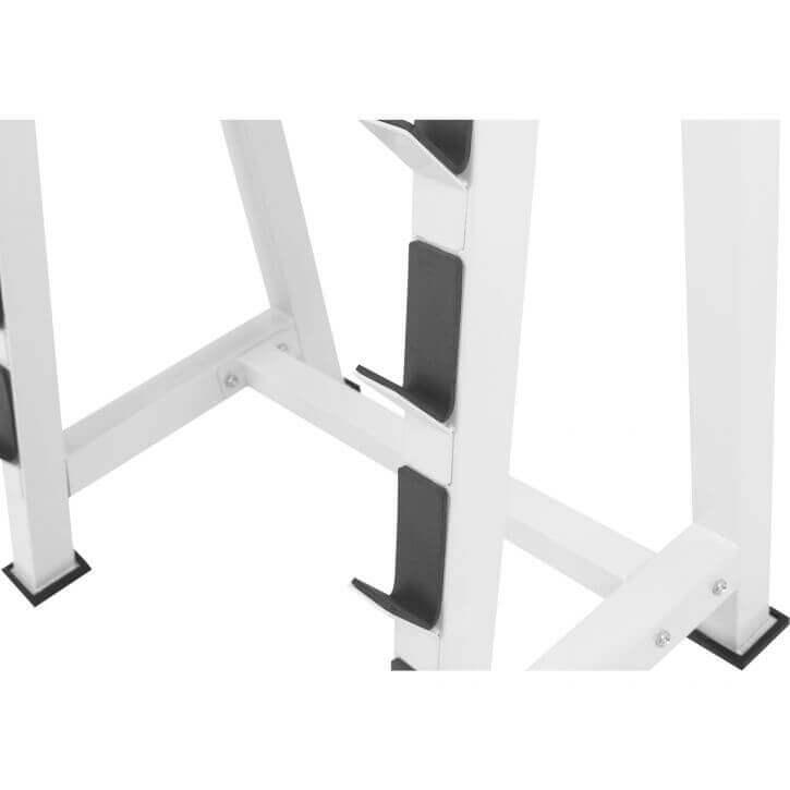 Soporte para Barras y Discos de Pesas con 5 estantes - Gorilla Sports ES