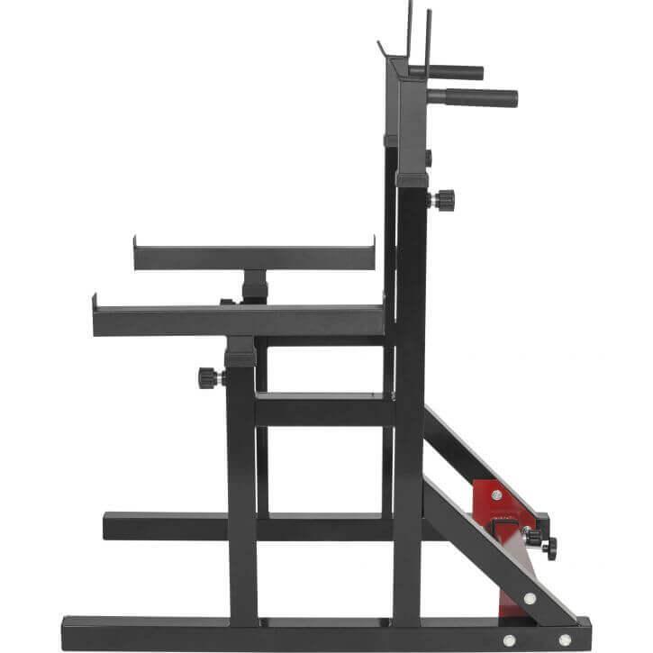 Soporte para Sentadillas + Set de Discos de Pesas Olímpicos de Goma - 170 kg - Gorilla Sports ES