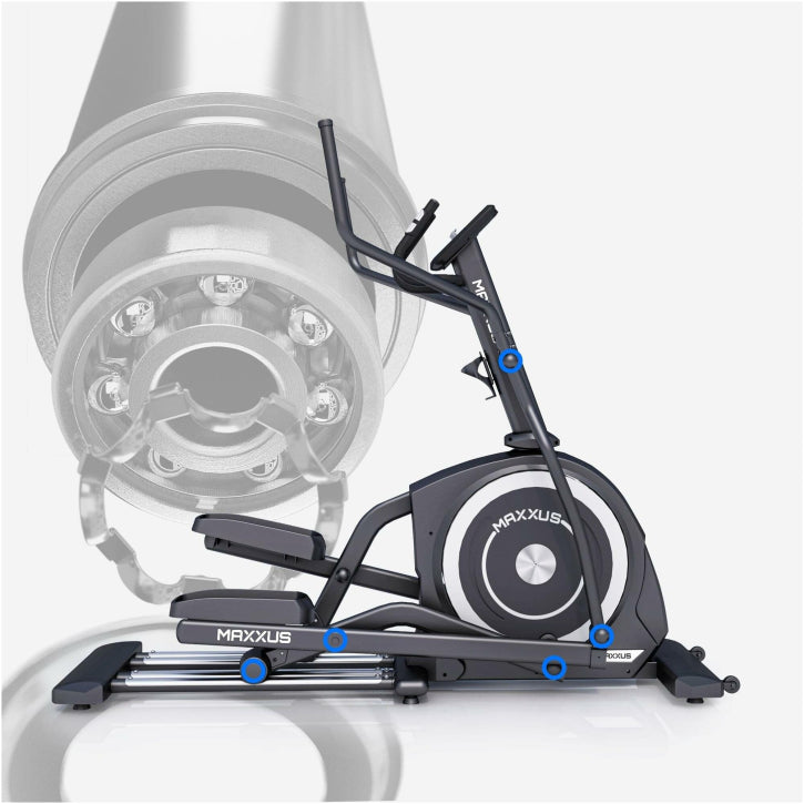 Bicicleta Elíptica Cross Trainer CX 6.1 - Gorilla Sports ES
