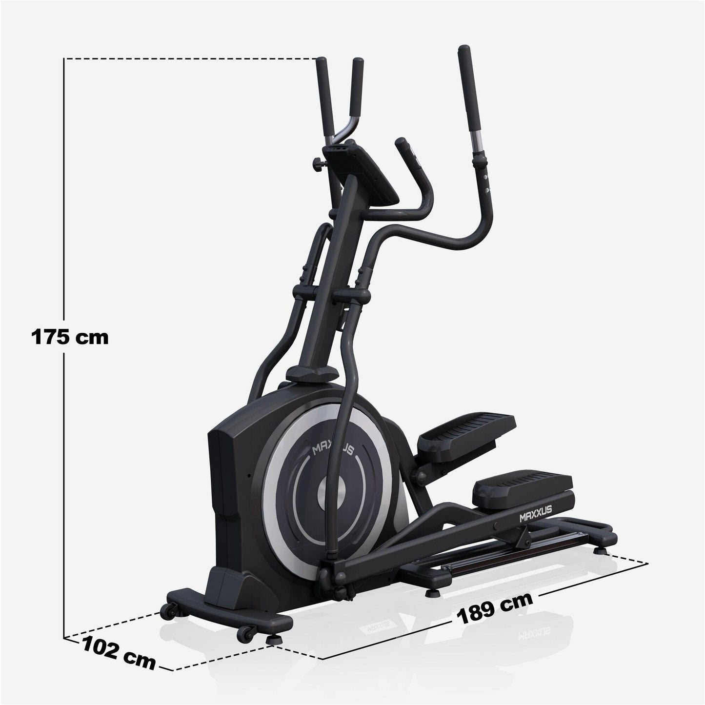 Bicicleta Elíptica Cross Trainer CX 7.8 - Gorilla Sports ES