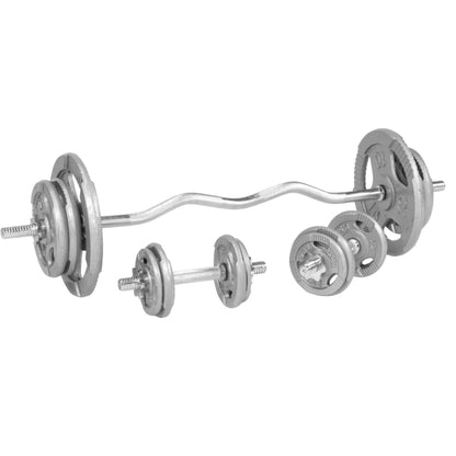 Juego de Curl Z de Hierro Fundido - Gorilla Sports ES