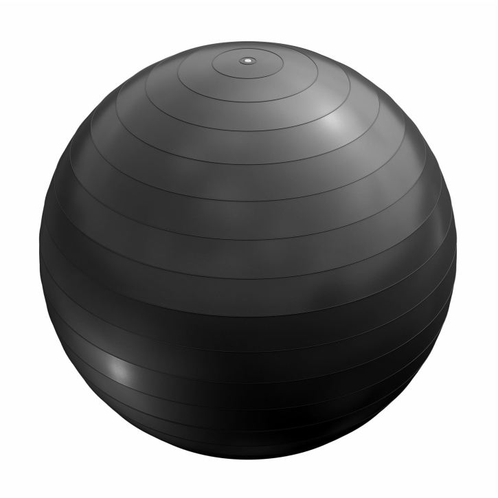 Balón de fitness 55 cm en negro