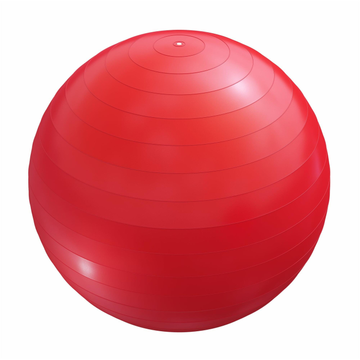 Balón de fitness 55 cm rojo