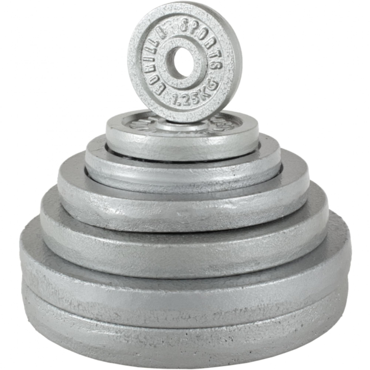 Disco de pesas de hierro macizo 0,5 - 30 kg
