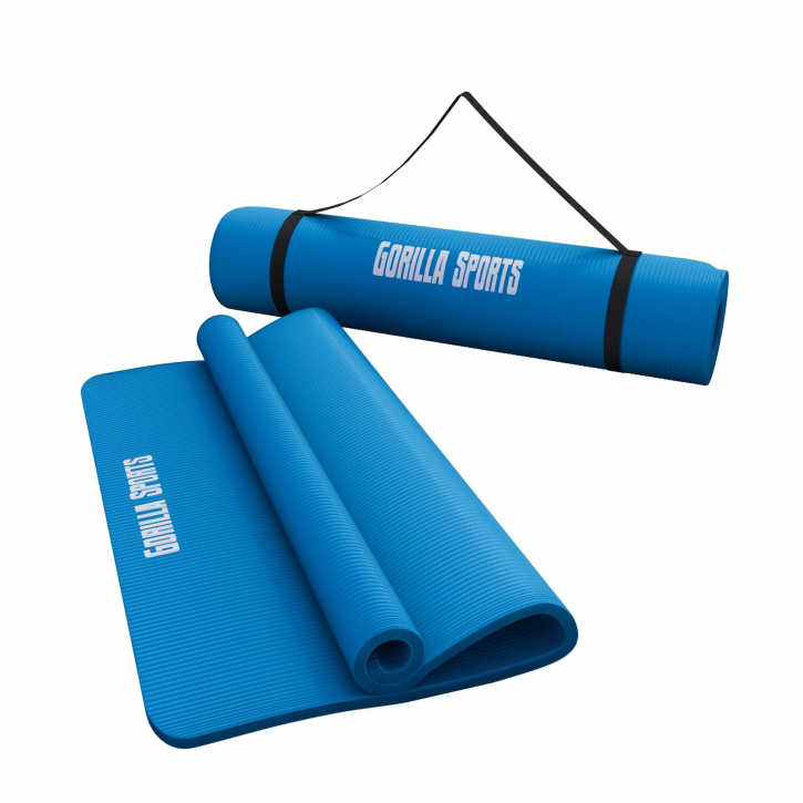 Esterilla de yoga  en Azul 190x60x1,5 cm
